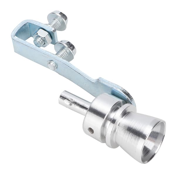 Turbo Lyd Hale Hals Udstødningsrør Fløjte Aluminium Legering Sølv TC M