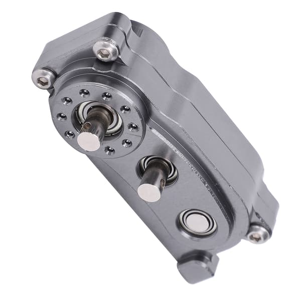 313mm Hjulbas Metallchassi Ram Transfer Case Ersättningsdelar Passar för 1/10 RC Crawler BilTitanium