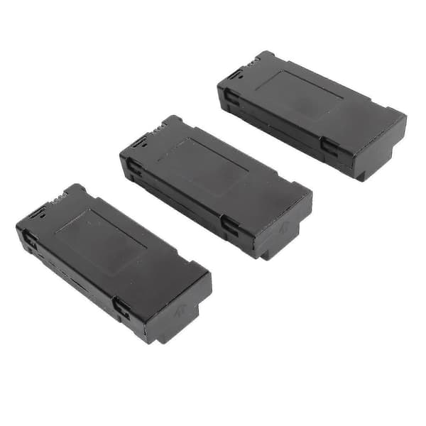 3 stk. 2600mAh 3,7V genopladeligt dronebatteri til E88 Quadcopter Drone Lithiumbatteri 2600mAh