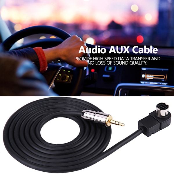 Bilradio AUX Adapterkabel för JVC/Alpine Ai-Net CD-spelare