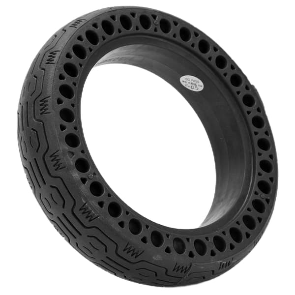 8.5x2.0 Elektrisk Scooter Hål Solid Däck Anti Punktering Halkfritt Däck för Xiaomi M365 Svart
