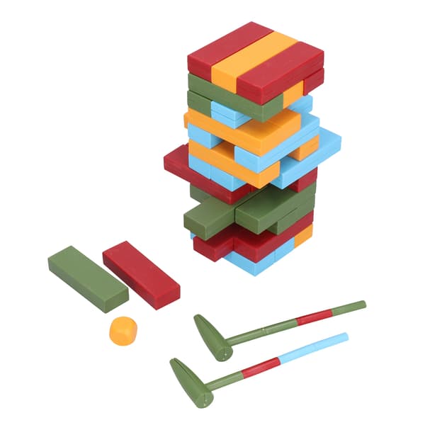 Desktop Blocks Stabling Spil Farverigt Balancespil Børn Pædagogisk Spil Legetøj Blocks Stabling Spil
