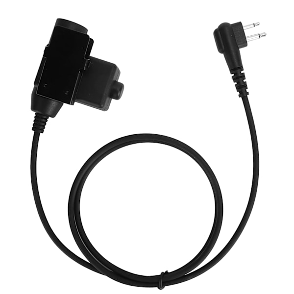 U94 2-Pin PTT Headset Adapter Bærbar WalkieTalkie Adapter til Motorola GP88 GP300 GP3688 DEP450
