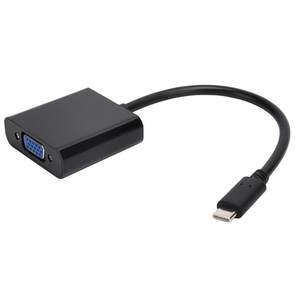 TypeC - VGA -muunnin 10 Gbps USB 3.1 HD 1080P videoadapterikaapeli 15-nastainen naaras