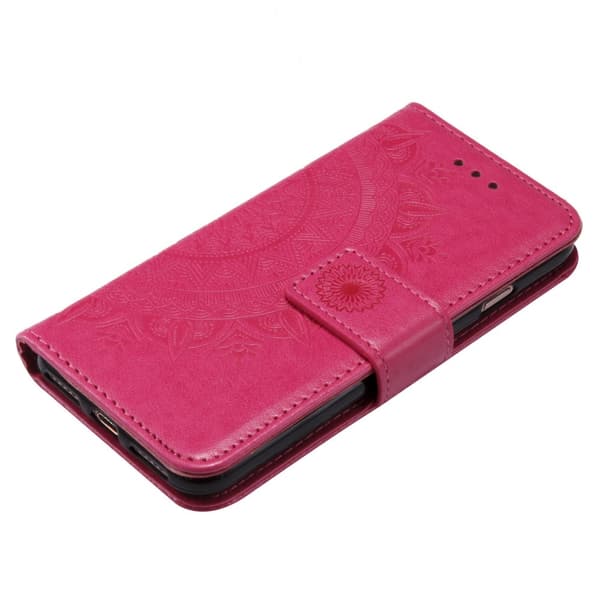 【03】iPhone 7/8/SE (2020/2022) - Mandala Pung Etui - Rosa Rosa pink