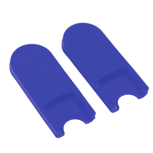 2 ST Saxofon Fingerstöd Kudde Tumskydd med Sadel Blåsinstrument Tillbehör Blå
