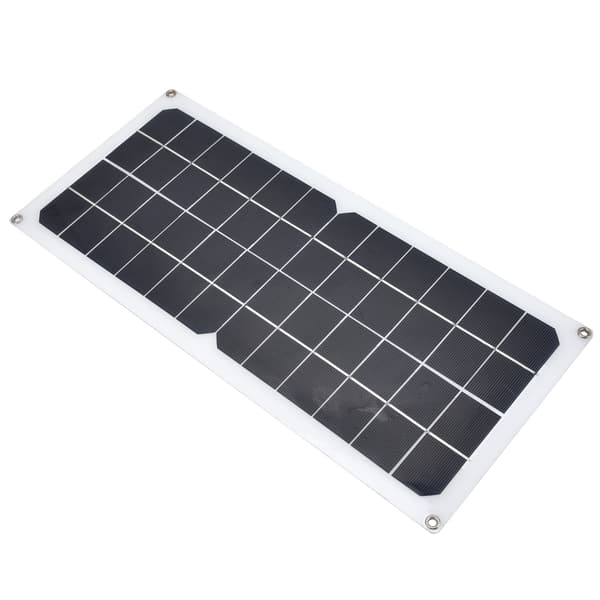 10W Solpanel Laddare Kit med 60A Kontroller Dubbla USB Honportar för Husbilar Båtar Flygplan Satelliter