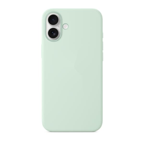 【03】Gäller Compatible with apple silikonskal med MagSafe för Compatible with iPhone 16 Pro Azu Azure iPhone 16 Pro