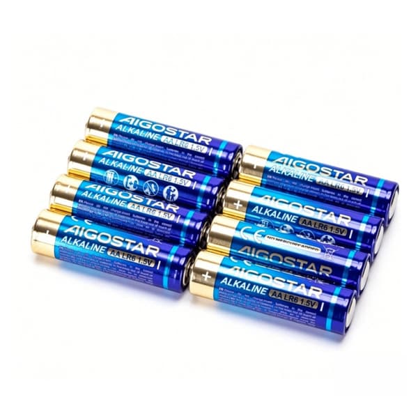 8 kpl alkaliparisto LR6 (AA) 1,5V