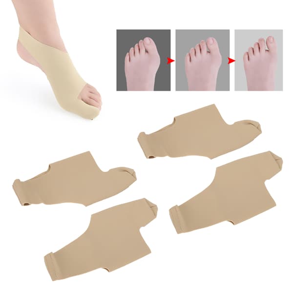 Bunion Relief Sleeve Socks Hög Elasticitet Hallux Valgus Corrector Stortå SeparatorS（35-39）