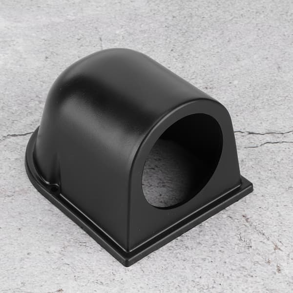 52 mm/2 tommer Enkelt Hul Målerholder Kop Universal Sort Bil Instrumentpanel Måler Pod
