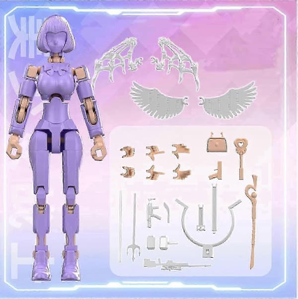 Actionfigur Lilla Play mobil actionfigurer med flere led til børn