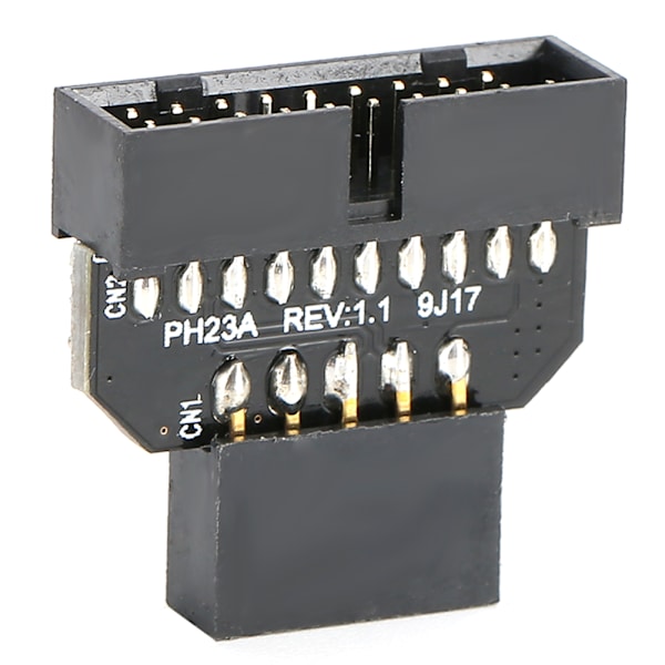 PH23A Moderkort USB 2.0 9Pin till USB 3.0 19P Plugin Kontakt Adapter (PH23A)