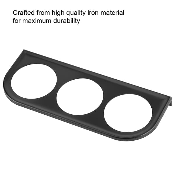 Kolminkertainen 52mm/2 tuuman 3-reikäinen mittariston asennuskiinnike