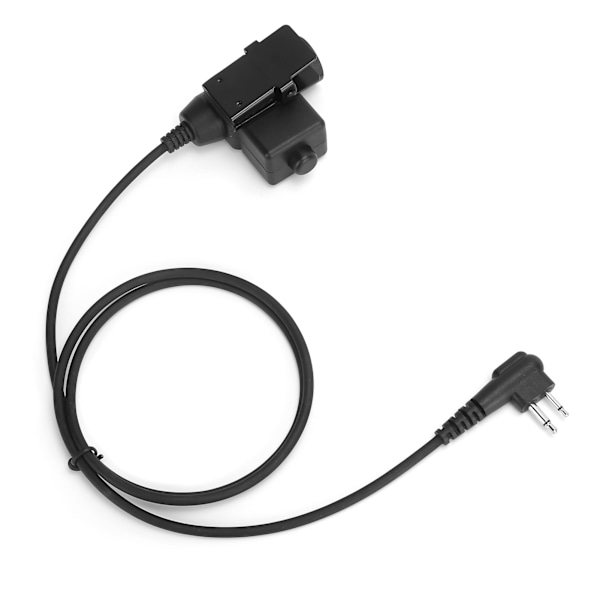U94 2-Pin PTT Headset Adapter Bærbar WalkieTalkie Adapter til Motorola GP88 GP300 GP3688 DEP450
