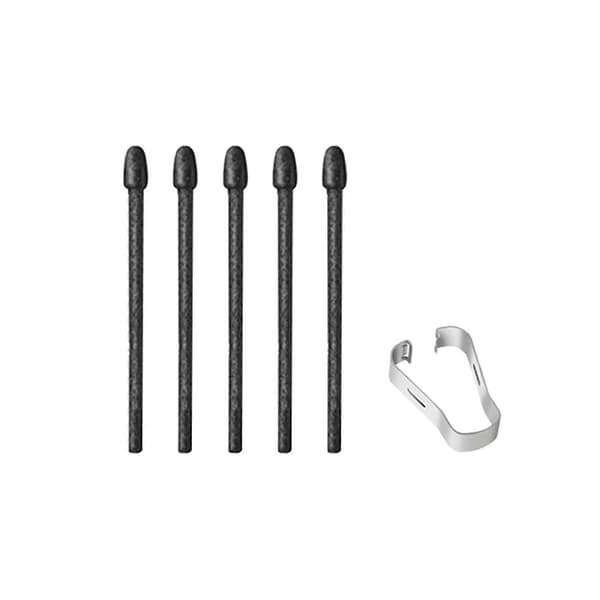 Stylusar Pennspets Polyesterfiber för Scribe för Max3 Remarkable 2 Maker Pen Digitizers Stylusar Pennplattor Penna 5Pcs