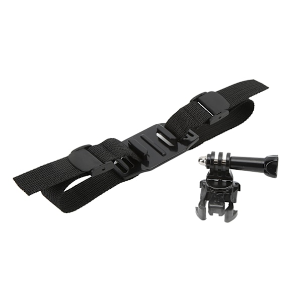 Action Kamera Hjelmmonteringsrem med Beslag Adapter Base til Hero 9/10 Action Kamera