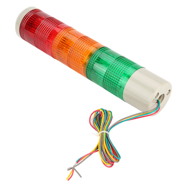 AC 220V Maskine Advarselslampe LED Indikator Advarselssignal Konstant Lys