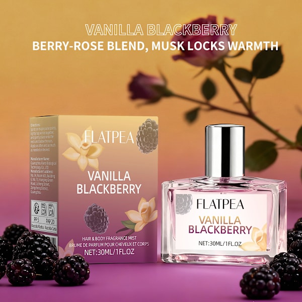 Dameparfume, parfume, Dameparfume, Vanilje Brombær Duftmist