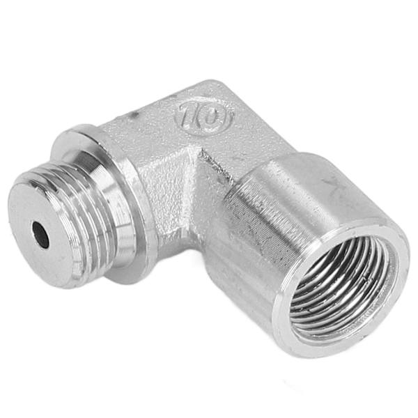 Oxygen Sensor Extender Spacer 90° Vinklet O Sensor Forlænger Pakning Fitting M18x1.5 Gevind