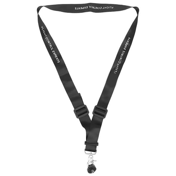 Justerbart hängande säkerhetsrep för DJI OM 4/Osmo Mobile 2 3 Handhållen Stabilisator Lanyard Svart