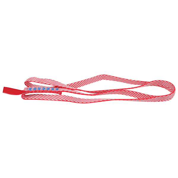 Camnal 60CM Utomhus Bergsklättring Sling Bälte Höghållfasta Bälten Bergsklättring Platt Rep Röd