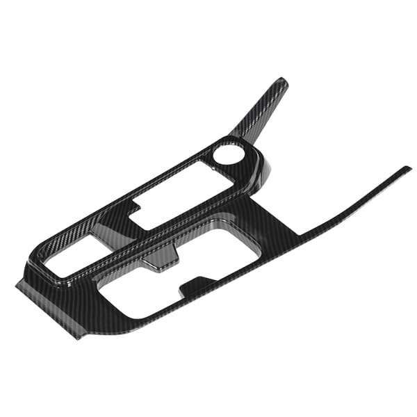 Kolfiber Central Kontroll Växelspak Panel Skydd Trim Passar Nissan Sylphy Sentra 2020