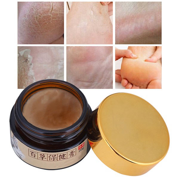 Fodlugt Behandling Deodorant Creme Salve Kløe Lindrende 20g
