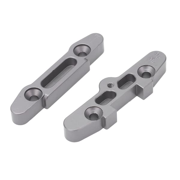 RC Bil Svingarm Fastgørelsesblok Aluminiumlegering Slidstærk Svingarm Fast Sæt til BONZAI 1/16 RC Bil