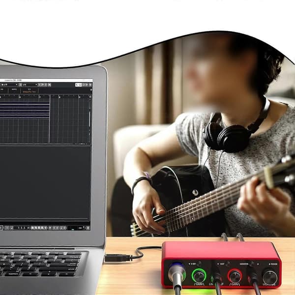 【03】Compatible with Focusrite Scarlett Solo 3rd Gen USB Audio Interface The Guitarist VocalistXD-Perfet