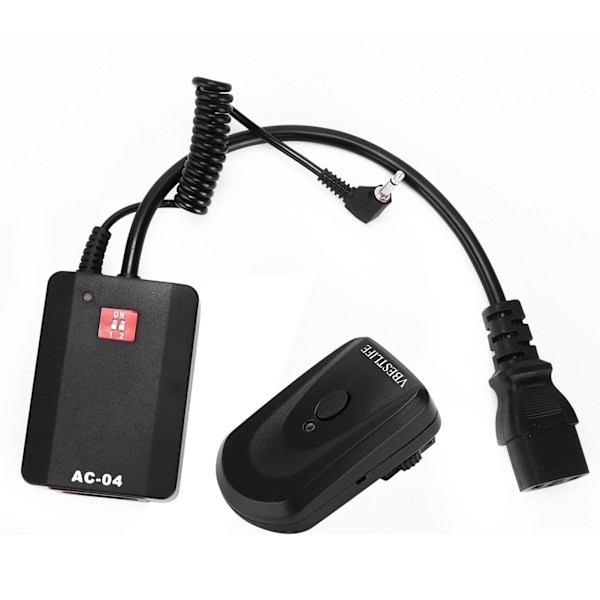 VBESTLIFE AC110‑240V 4-kanals trådløs studio-flashtrigger fjernbetjent flashtrigger-modtager