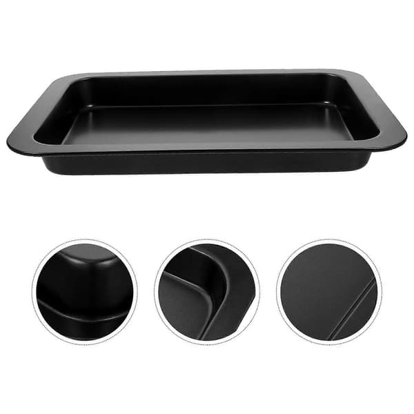Rektangulær bageform Nonstick-belægningsplade Ovnform