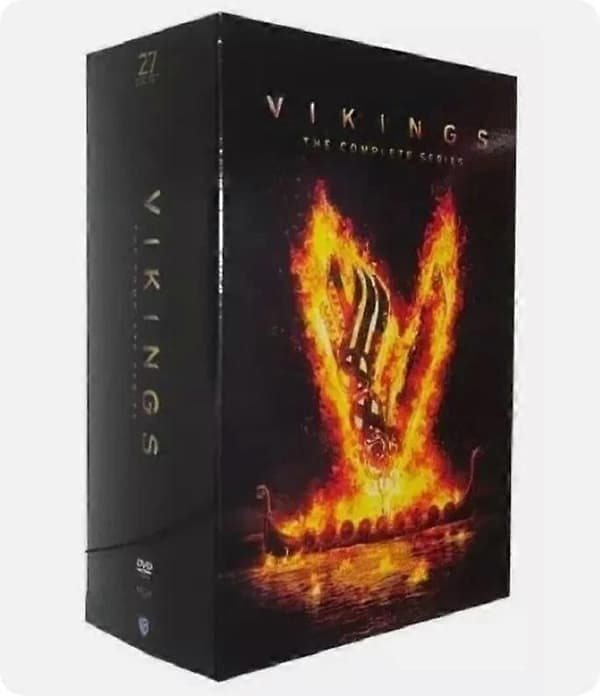 【03】Vikings: The Complete Series Sæson 1-6 27-disk DVD Box Set ALL REGION