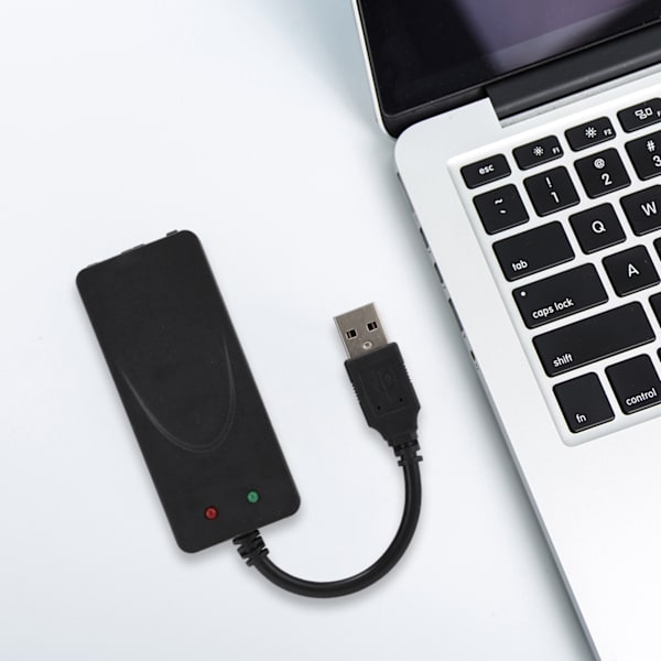 Faxmodem Dubbelport USB2.0 56K Extern Modemdrivrutin för Win 7/Win 8/Win 10/Win XP