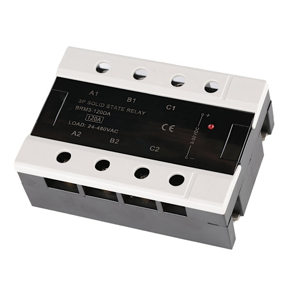 Kuorma 24-480VAC Kolmivaiheinen Solid State -rele (BRM3-120DA)
