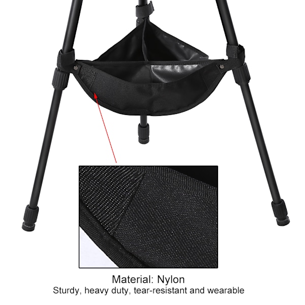 Tålig Svart Tripod Stabilisator Stenpåse