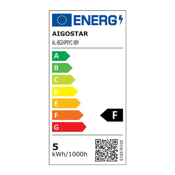 Bluetooth MESH Smart Phantom Light G120 E27 4.9W RGB+CCT, Färgskiftande + Justerbart Vitt 2700K-6500K, Appkontroll för Flera Enheter, Dubbla Lager Effekter, 500lm