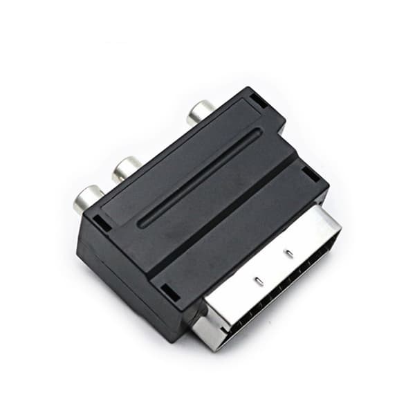 Scart komposit audio/video adapter, input/output