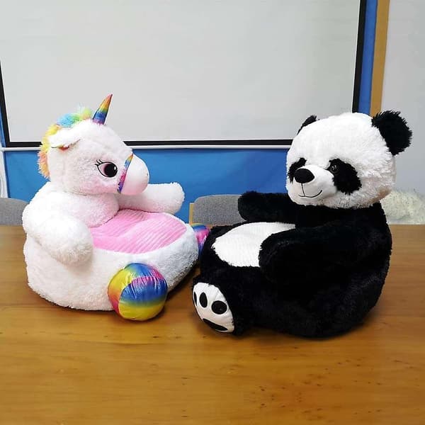 【03】Täytetty eläinsohva lapsille rainbow-unicorn