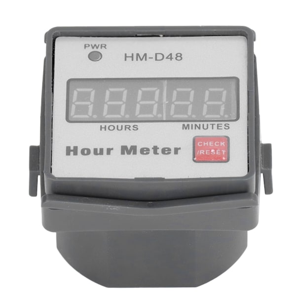 Timetæller Digital Display Timer ABS Måler 0‑999,99 Timer Timing Værktøj AC 220‑240V