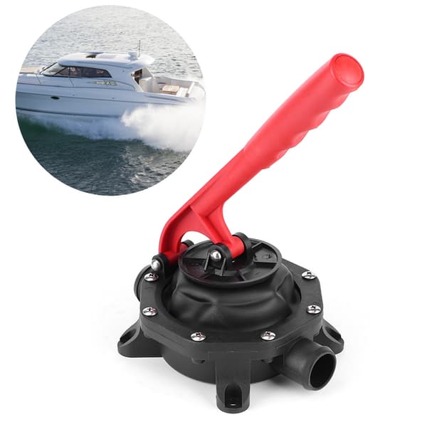 720GPH Manuell länspump Handverktyg Vattenöverföring Membran Självsugande pump för marinbåt