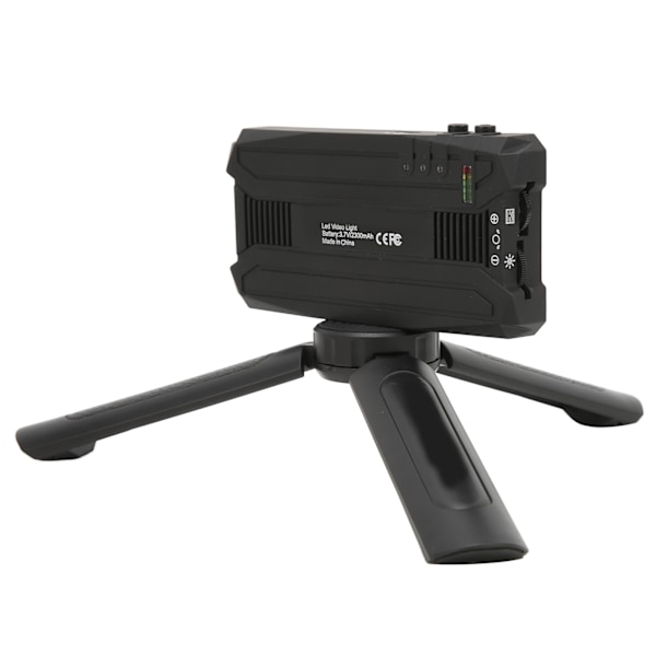 Manbily Kamera Fyllnadsljus MFL‑02 Fullfärg RGB Video LED-ljus 3000K‑6500K med Stativ för Videobilder