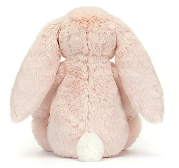 【03】Sommersalg Jellycat Blossom Bunny Cherry blødt legetøj medium 31cm White