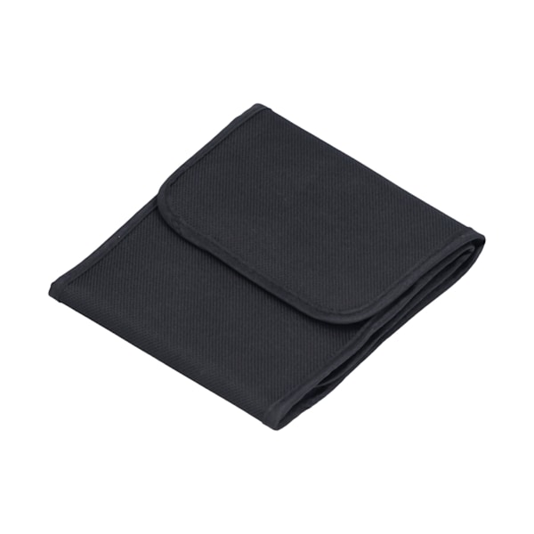 Filter Wallet Case Foldbar 3 Lommer Kameralinse Filter Opbevaringstaske Nylon Vandtæt Pose