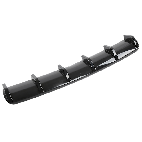 Bagkofanger Diffuser Fin Spoiler Chassis Splitter Blank Sort Aerodynamisk Tilbehør Universal til Bil