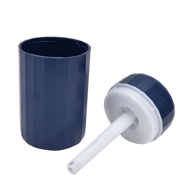 Mini Luftfuktare 260ml 2 Nivåer USB Multifunktion Lång Användningstid Bil Diffuser Luftfuktare för Fukt Blå