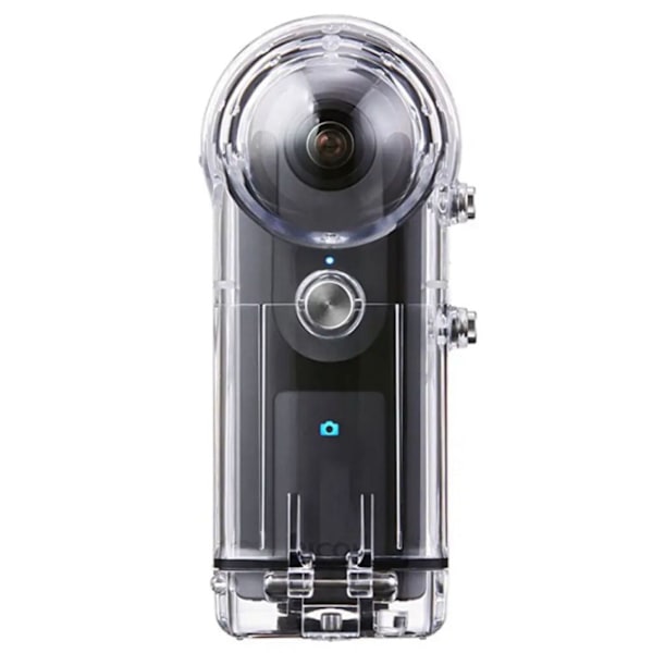 Dykhus Transparent Vattentätt Skyddsfodral för Ricoh Theta S /Theta V/Theta SC 360° Panoramakamera