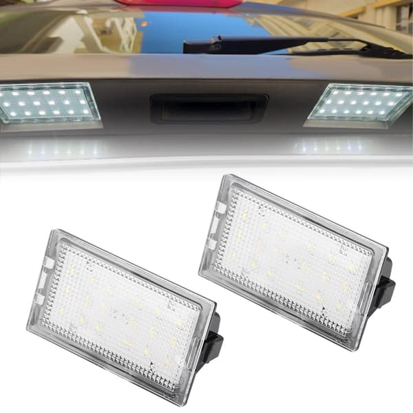 LED Lampe Lys Nummerplade Passer til Land Rover/Discovery Serie 3/LR3
