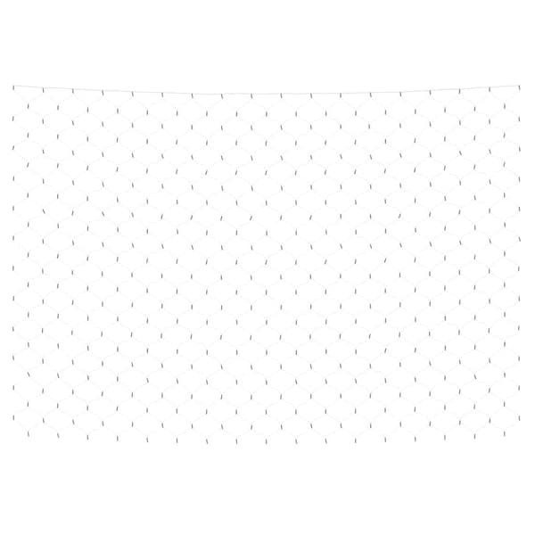 【03】vidaXL Light net warm white 4x4 m 544 LED indoor/outdoor Vit Vit white
