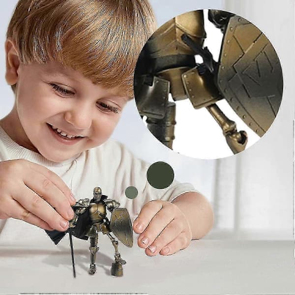 Skeletfigurlegetøj, Multiartikuleret Cool Design Bevægeligt Legetøj, Kranie Actionfigur